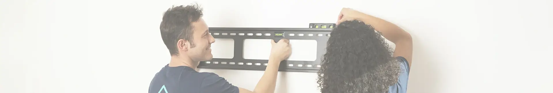 Purchase TV wall mount brackets from a reputable supplier.